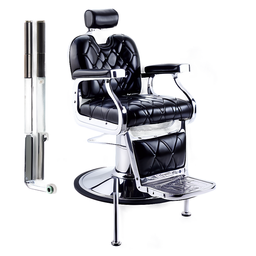 Barber Chair With Adjustable Height Png 24