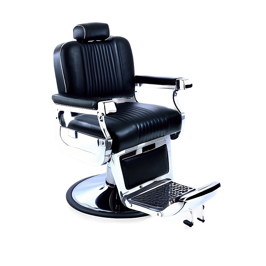 Barber Chair With Backrest Png 84