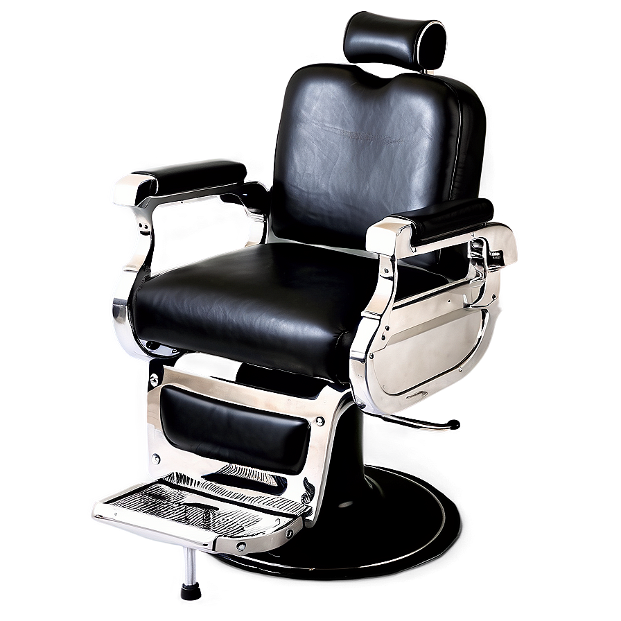 Barber Chair With Backrest Png Cig75