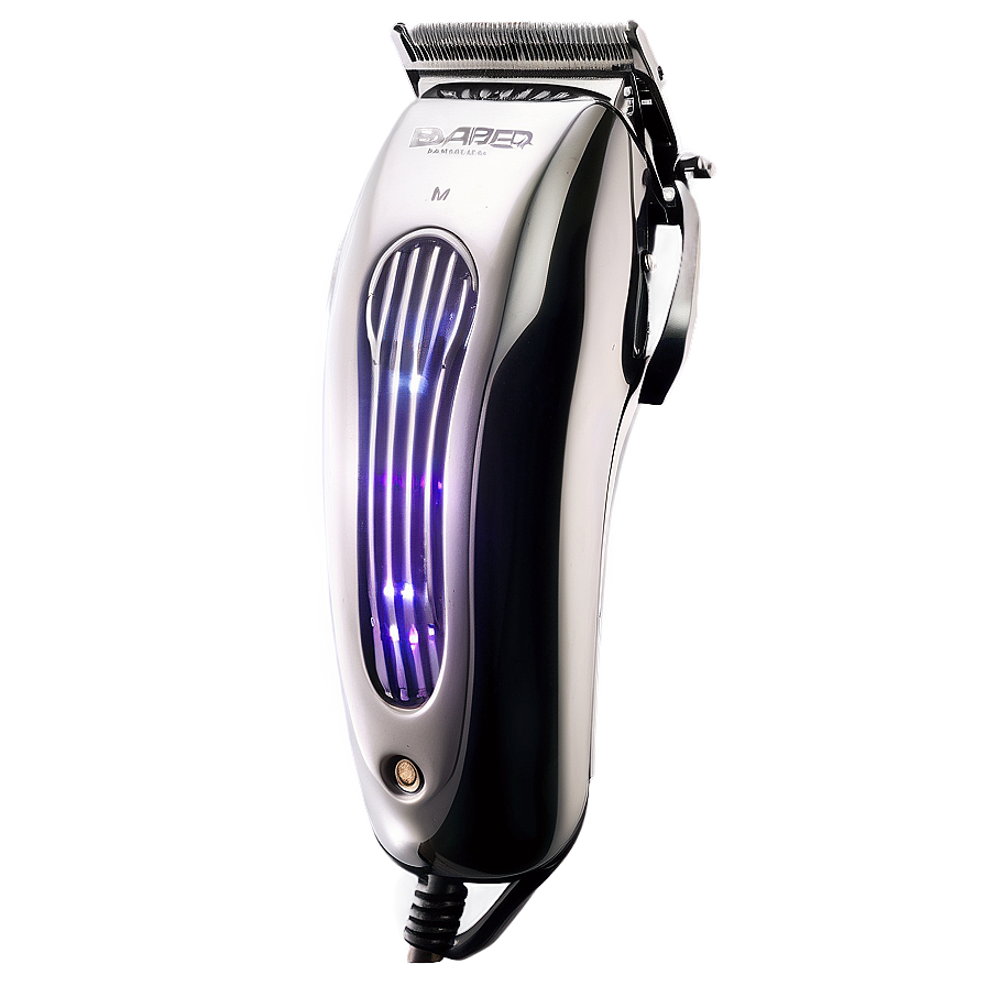 Barber Clippers With Led Display Png 06272024