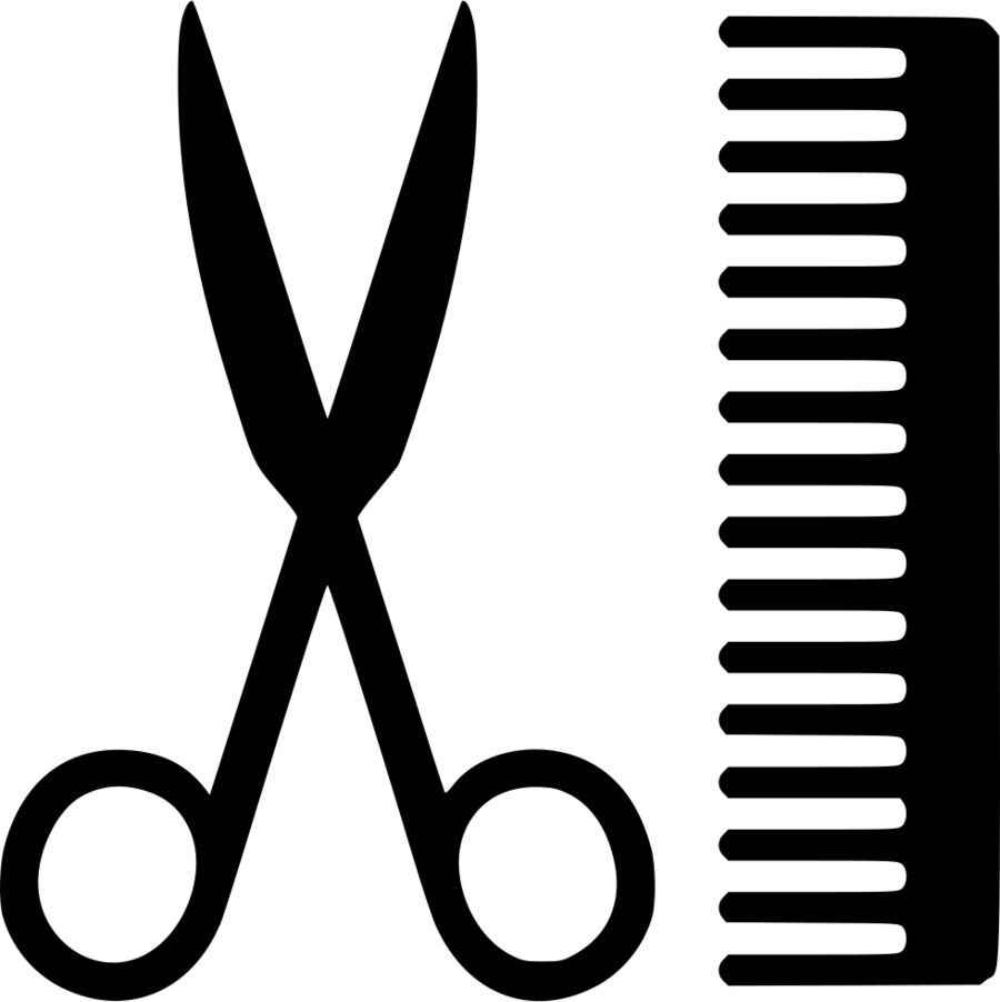 Barbershop Scissorsand Comb Icon