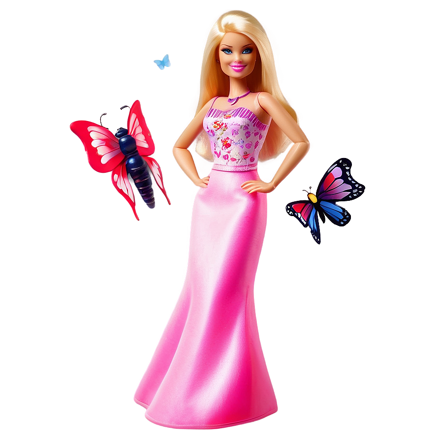 Barbie Butterfly PNG 05032024 PNG with transparent background