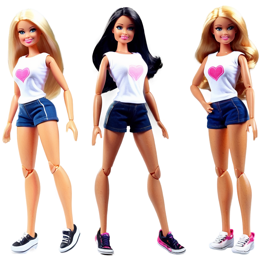 Barbie Outline Png Vdr83