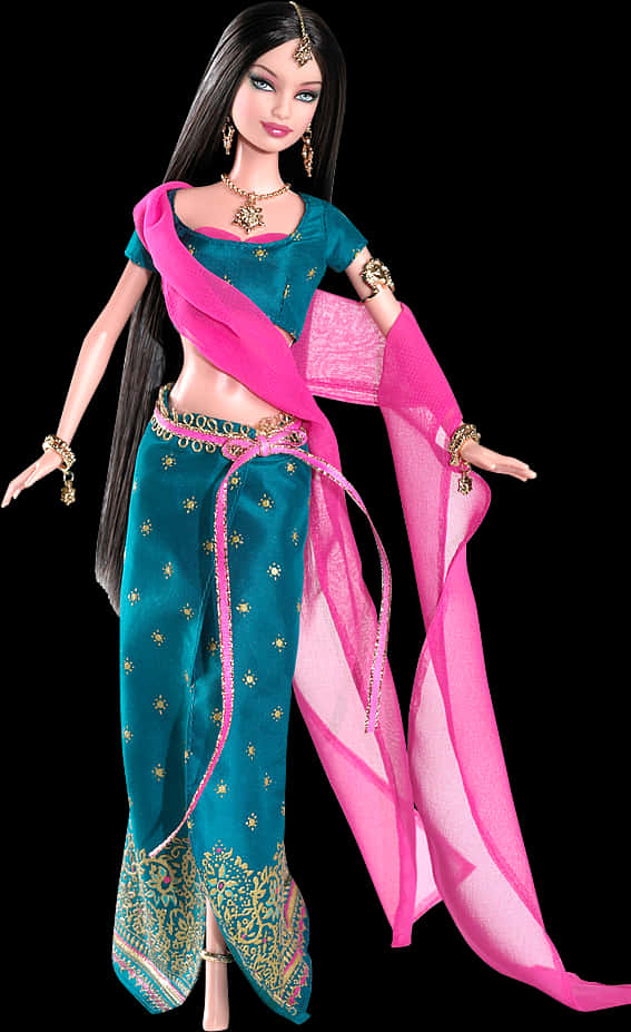 Barbiein Traditional Indian Attire