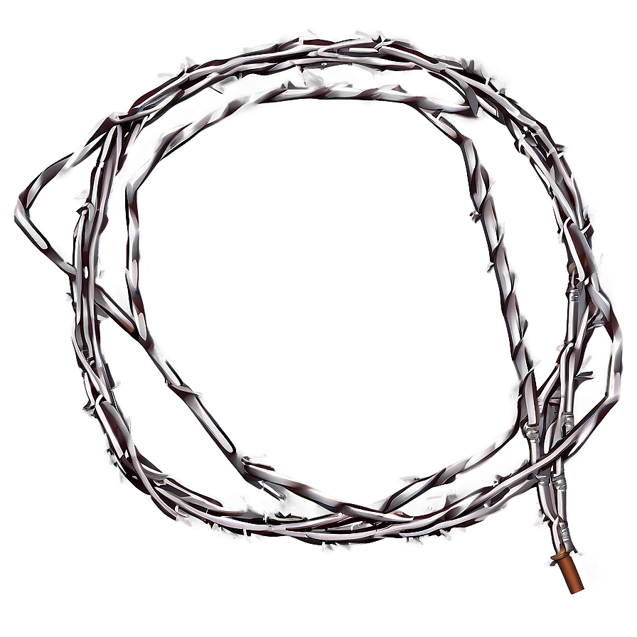 Barbwire Illustration Png 17