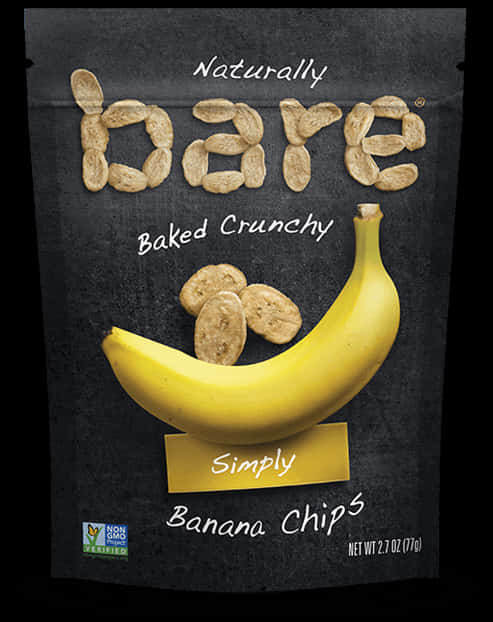 Bare Banana Chips Packaging