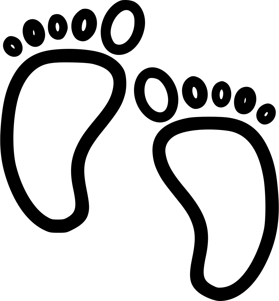 Baby Feet - Icon Baby Feet Transparent Background, HD Png Download PNG with transparent background