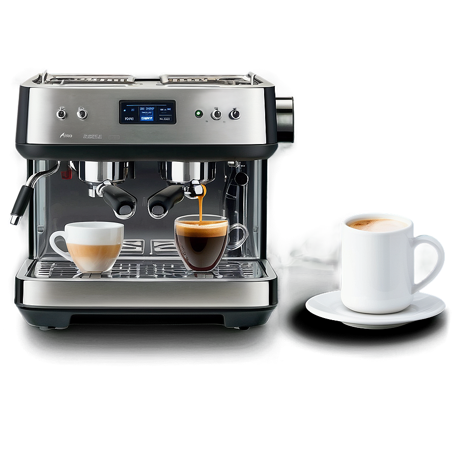 Barista And Espresso Machine Png 06272024