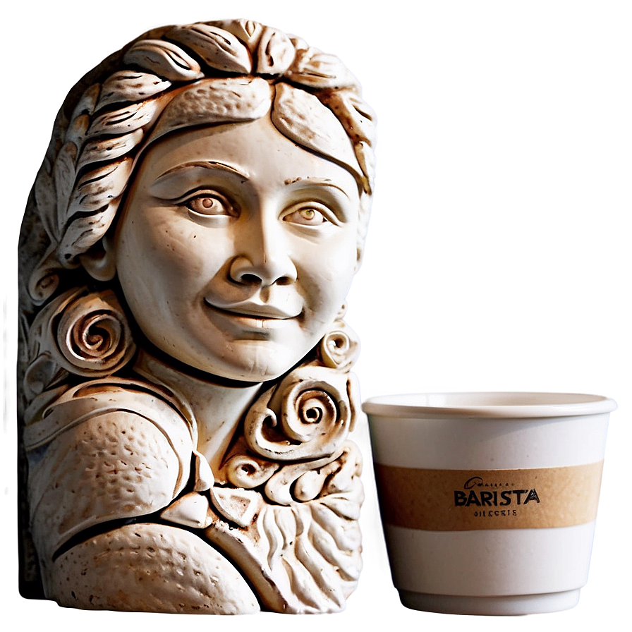 Barista Artistic Creation Png Qnr