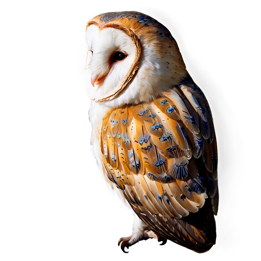 Barn Owl Resting Png 06252024