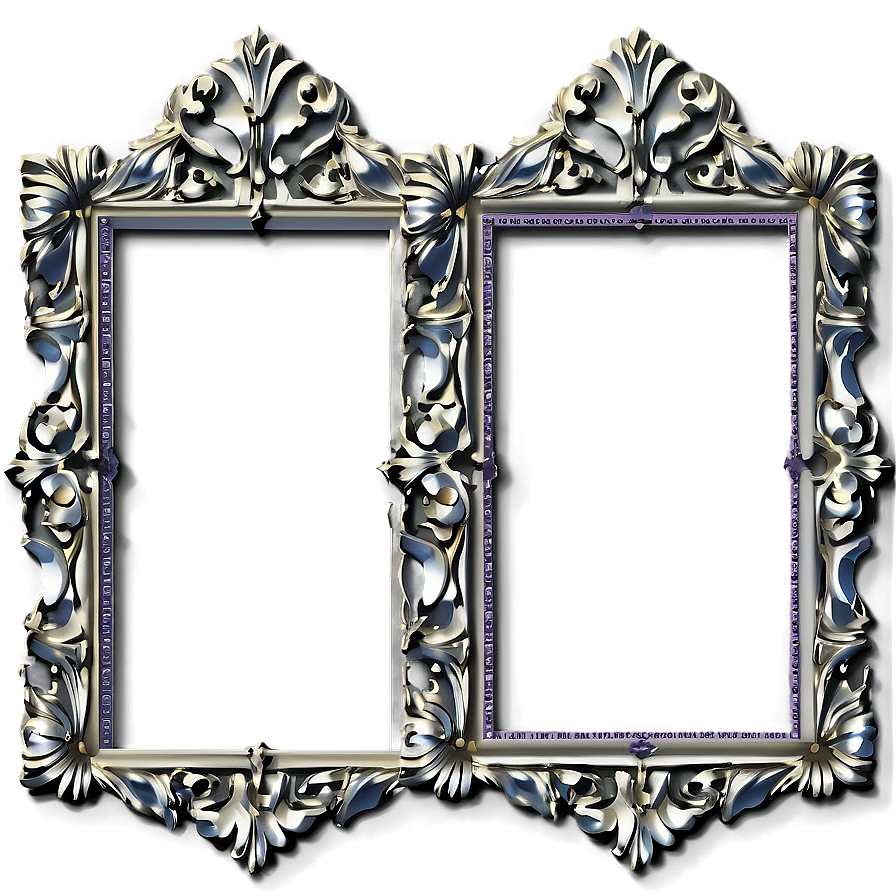 Baroque Frame Png 04292024