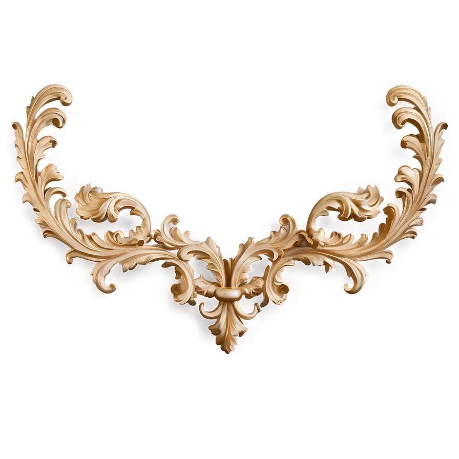 Baroque Style Corner PNG wcn PNG with transparent background