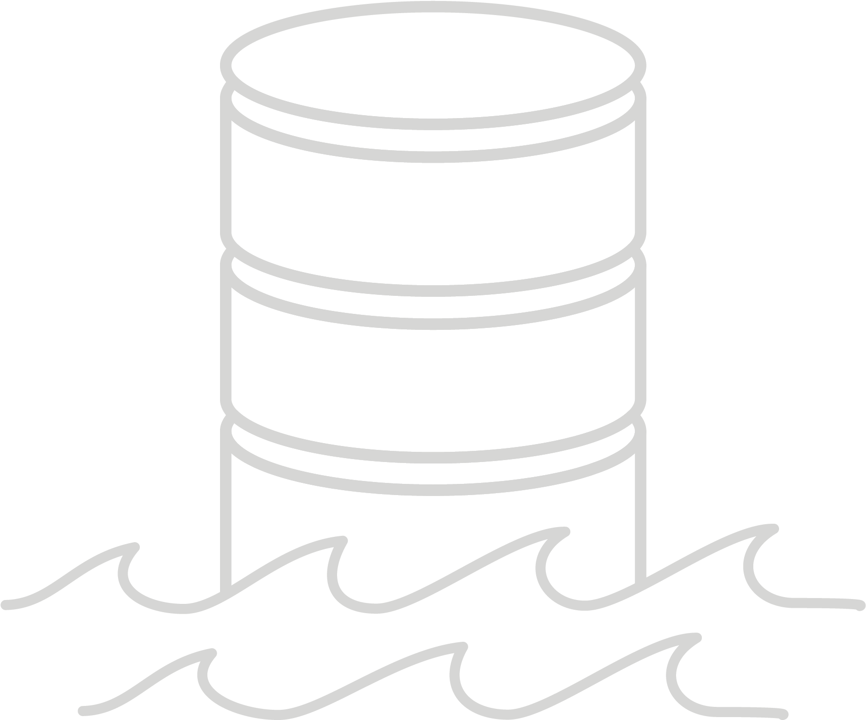 Data Lake Grey Icon, HD Png Download PNG with transparent background