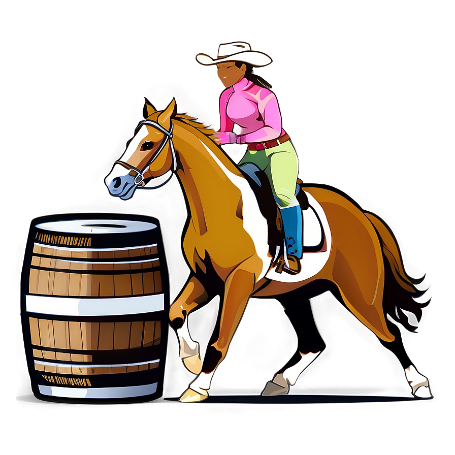 Barrel Racing Png Ecj