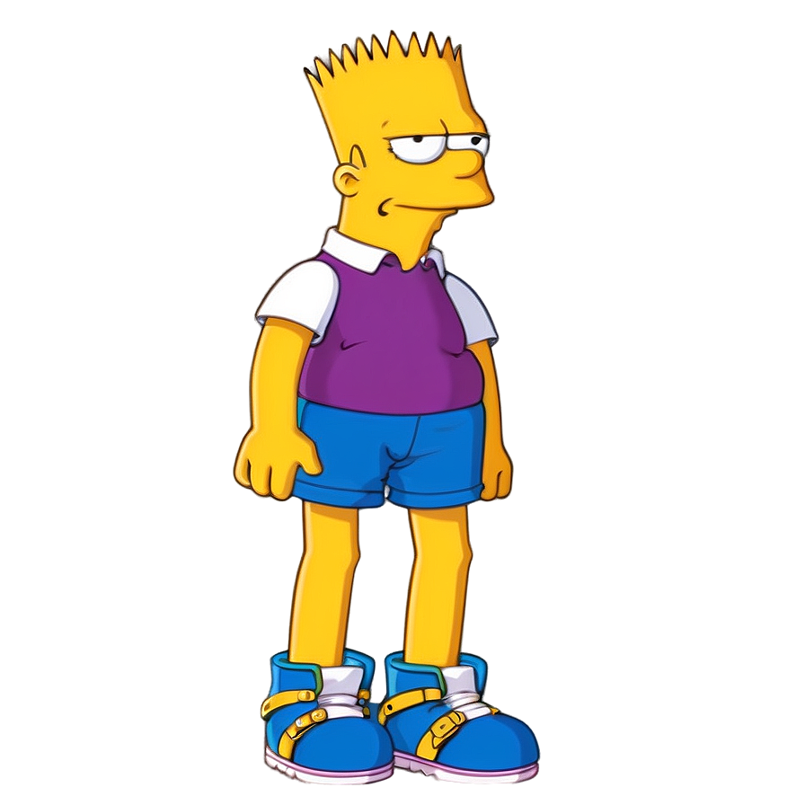 Bart Simpson In Shorts Png 3