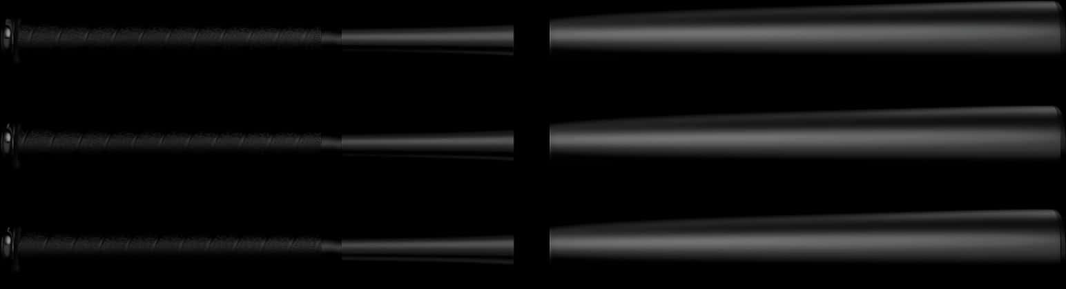 Baseball Bats Black Background PNG image with a transparent background, free high-resolution download