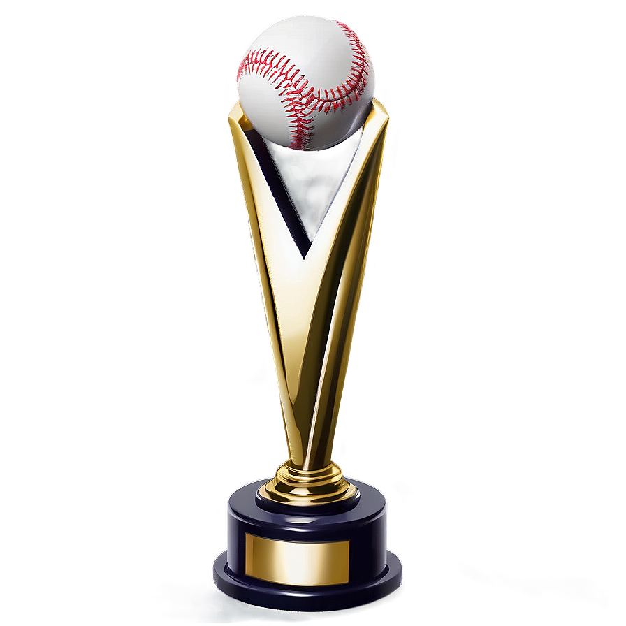 Baseball Championship Trophy Png 4