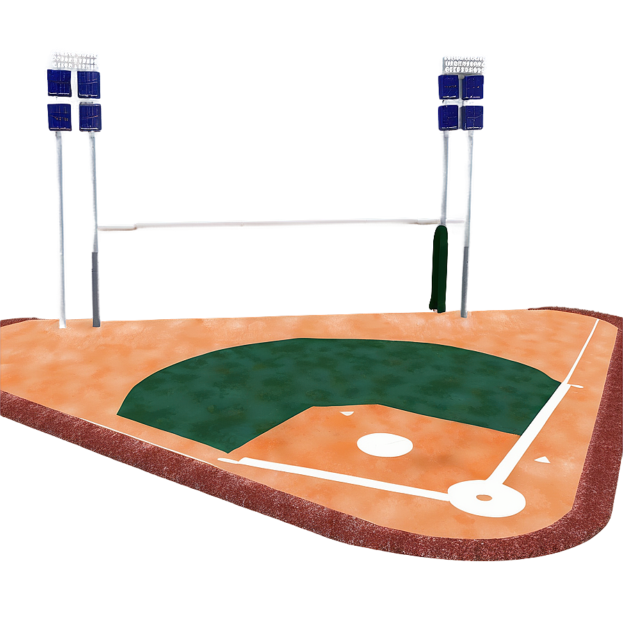 Baseball Diamond With Bases And Home Plate Png 35