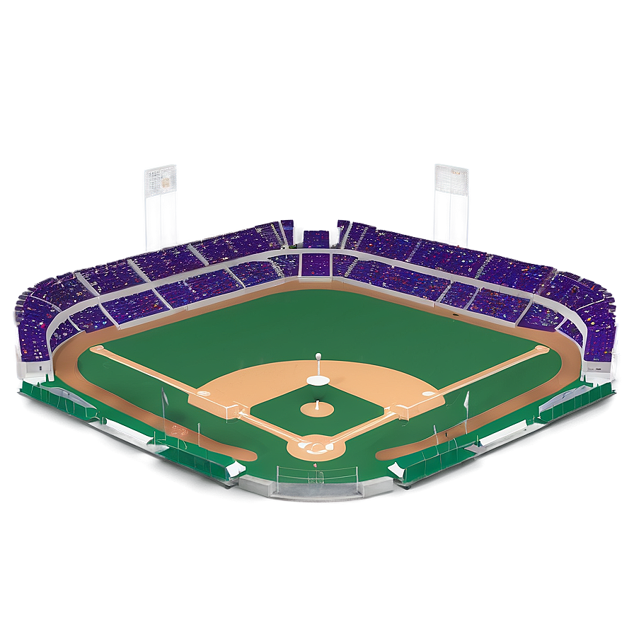 Baseball Diamond With Spectator Stands Png 57