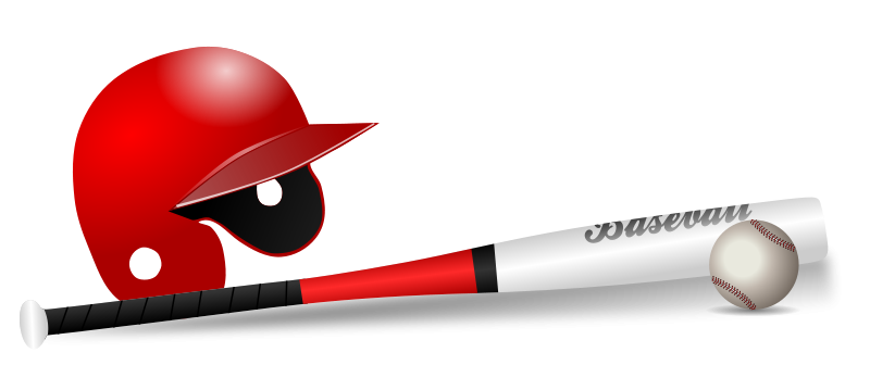 Baseball Equipment Vector PNG with transparent background