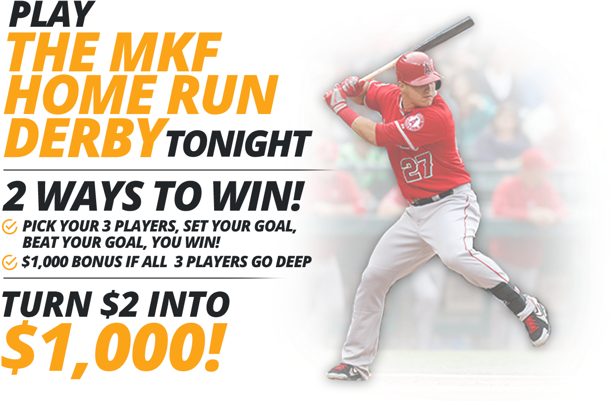 Baseball Home Run Derby Advertisement PNG with transparent background
