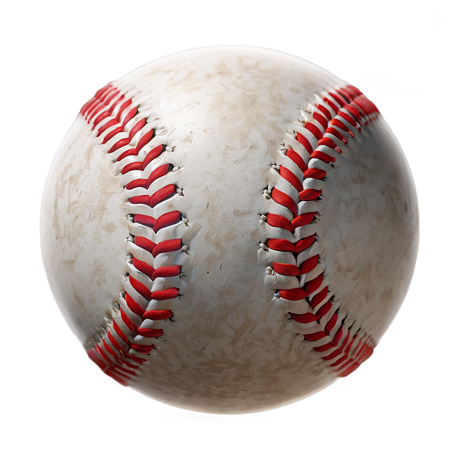 Baseball Seams With Dust Effect Png 06282024