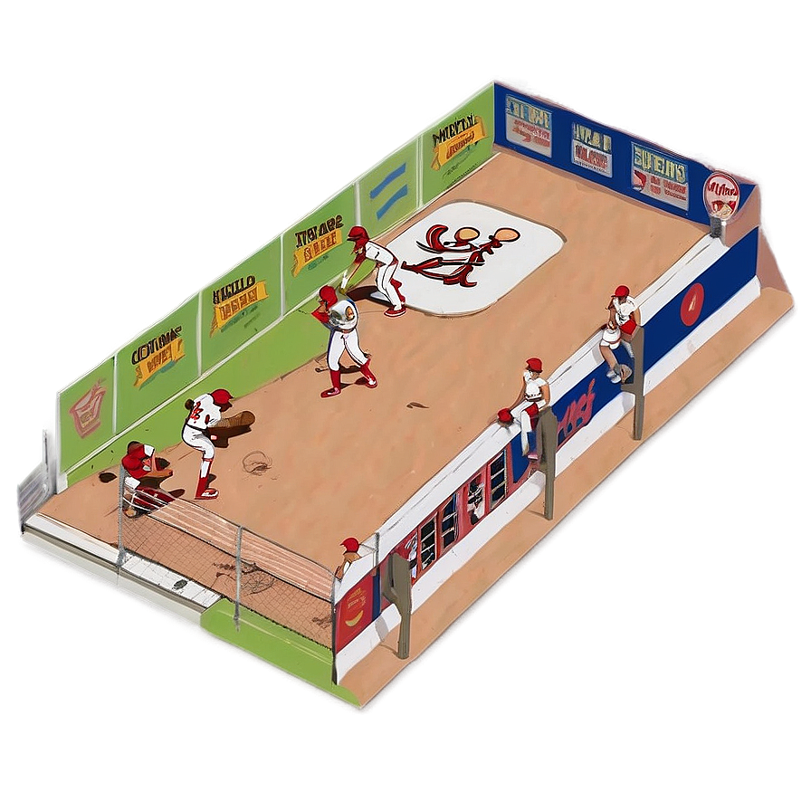 Baseball Stadium Bullpen Angle Png 27