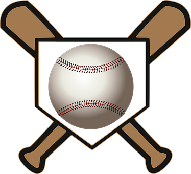 Baseballand Bats Icon PNG with transparent background