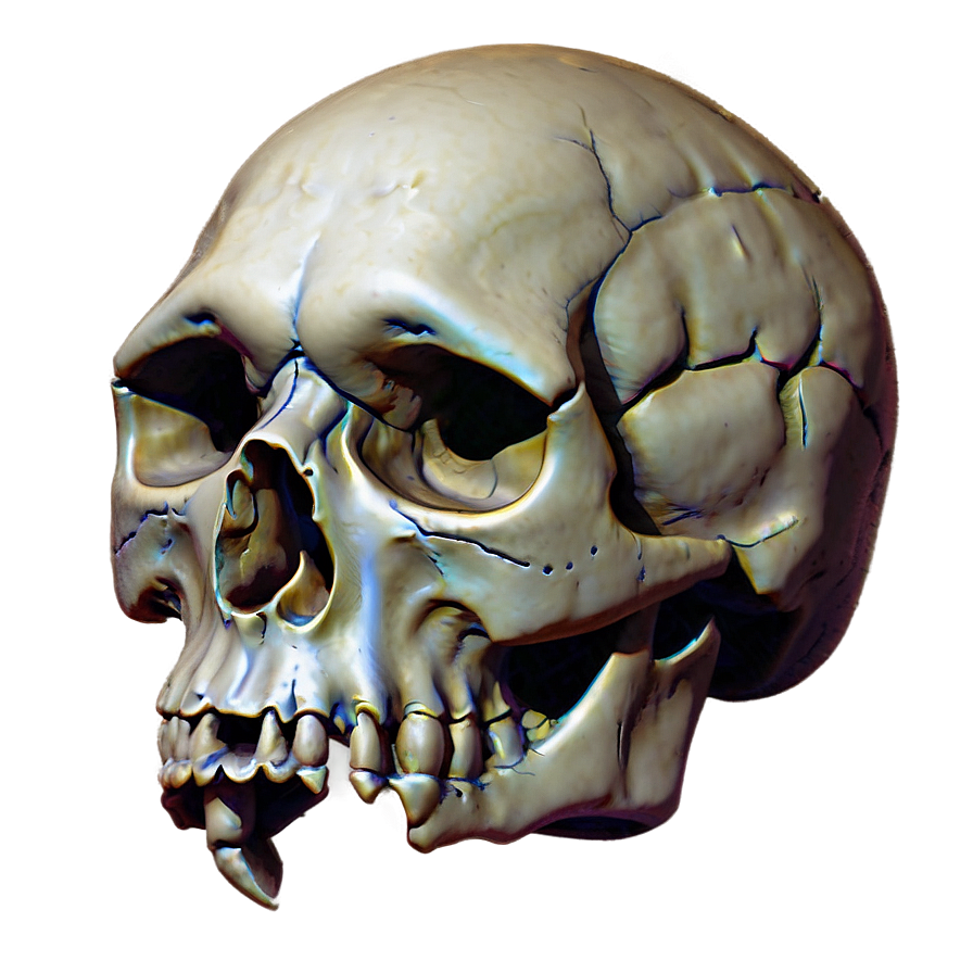 Basic Skull Art Png 06282024