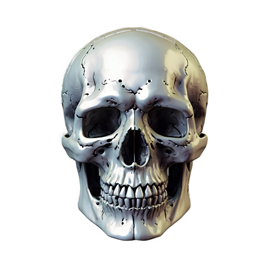 Basic Skull Graphic Png 35