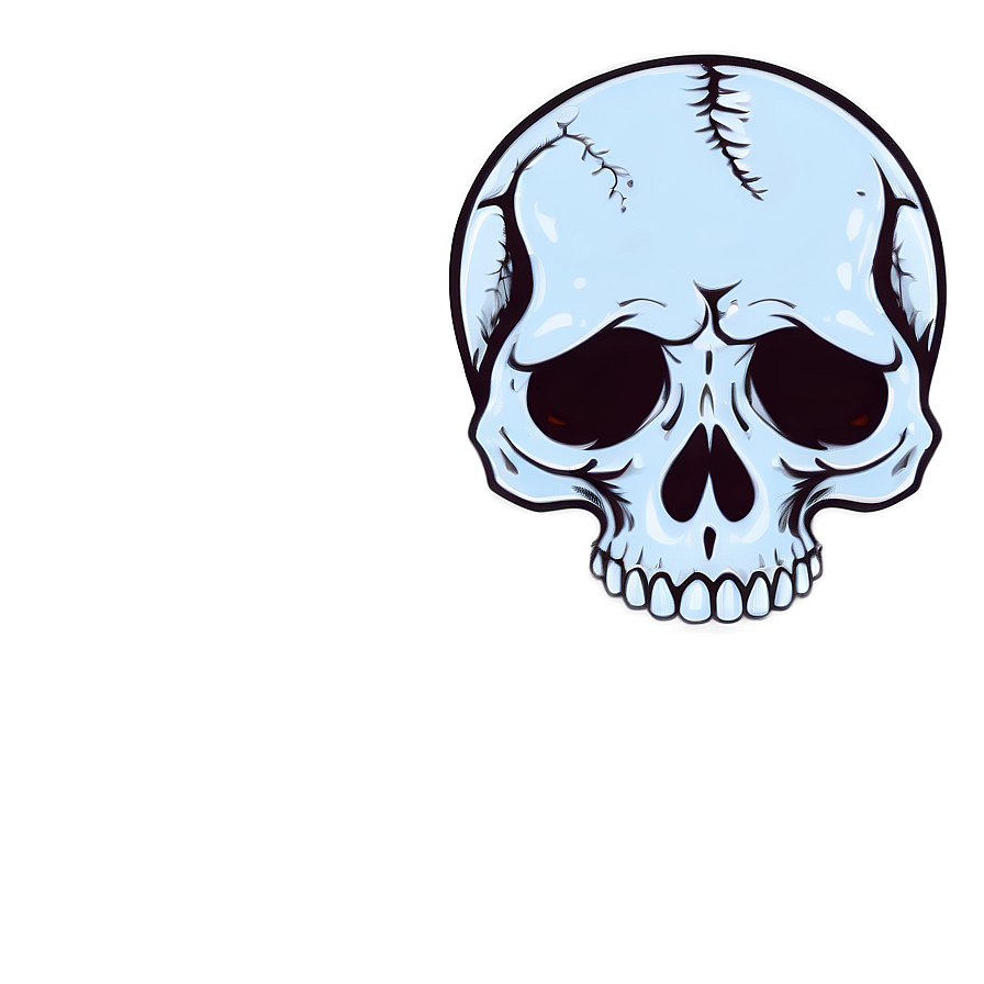 Basic Skull Graphic Png Iqs