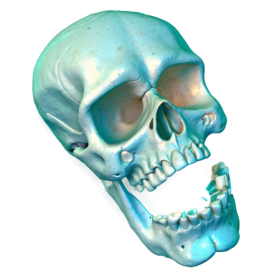 Basic Skull Illustration Png 40