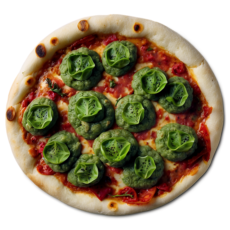 Basil Pesto Pizza Png Vha