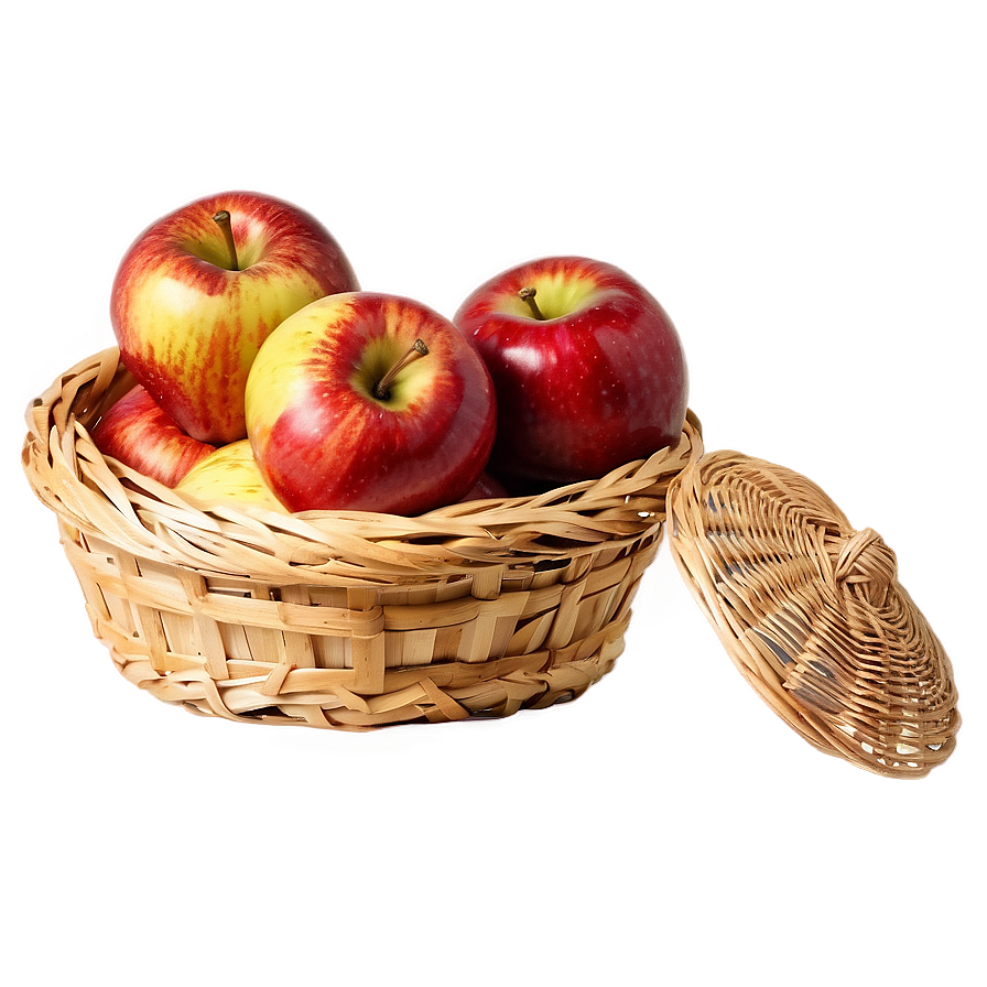 Basket Full Of Apples Png 54