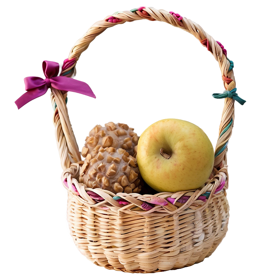 Basket Of Goodies Png Qmn