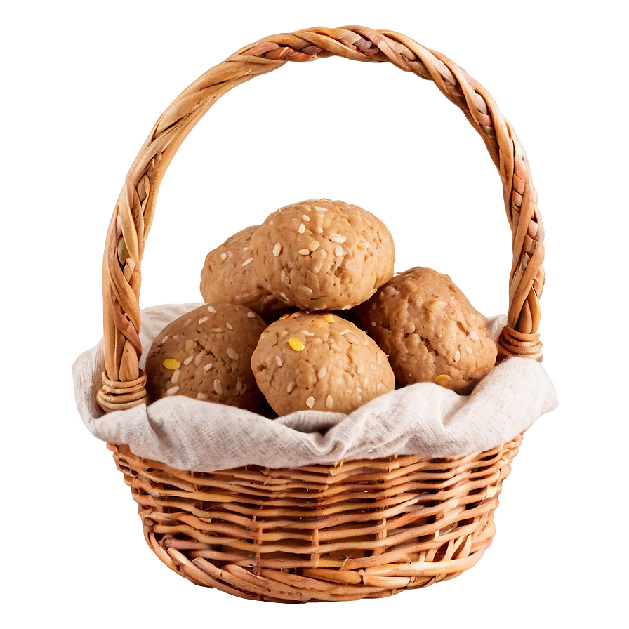 Basket Of Goodies Png Sjv