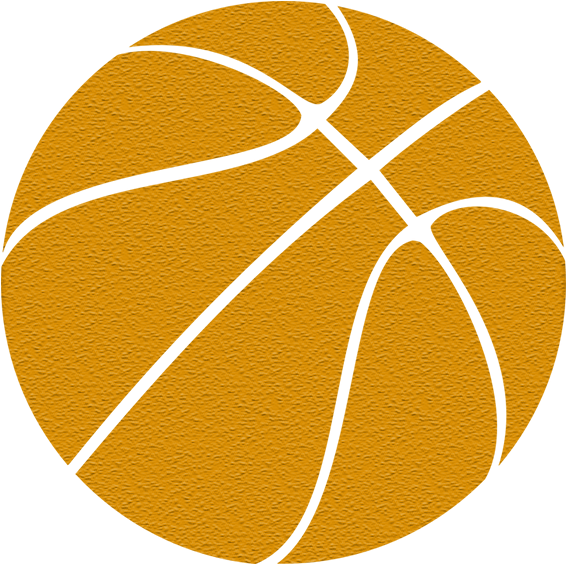 Basketball Clipart Orange Background