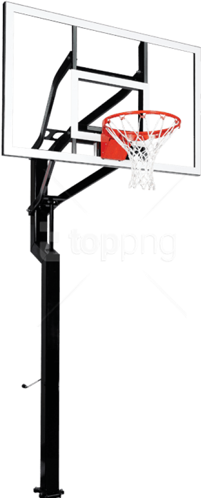 Basketball Hoop Standing Isolated.png