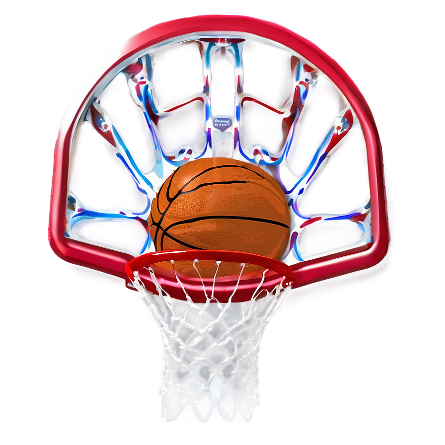 Basketball Hoop With Breakaway Rim Png 43