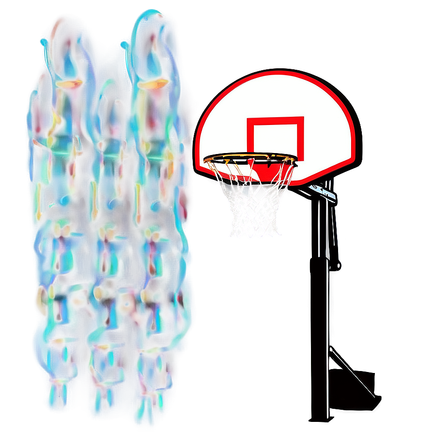 Basketball Hoop With Sand Or Water Base Png 05252024