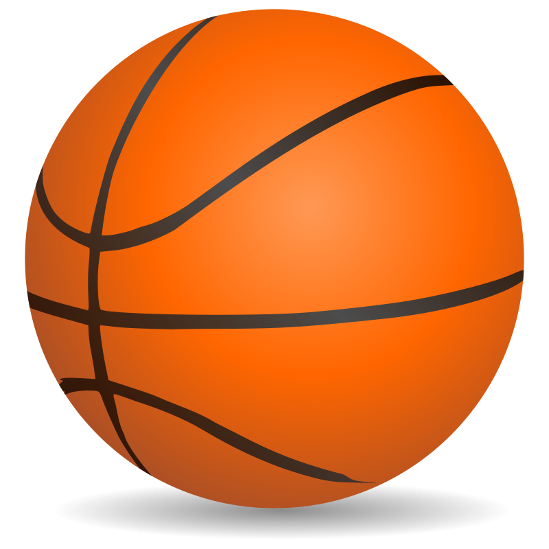 Basketball Icon Graphic PNG with transparent background