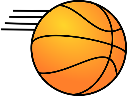 Basketball Icon Graphic PNG with transparent background