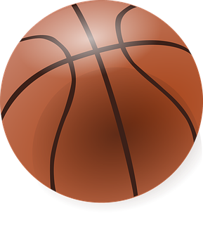 Basketball Icon Illustration PNG with transparent background