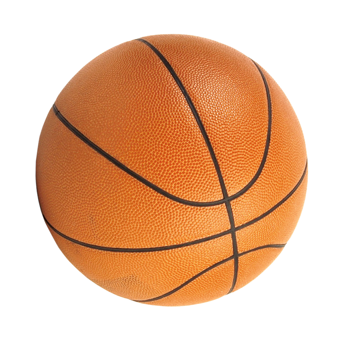 Basketball Isolatedon Background