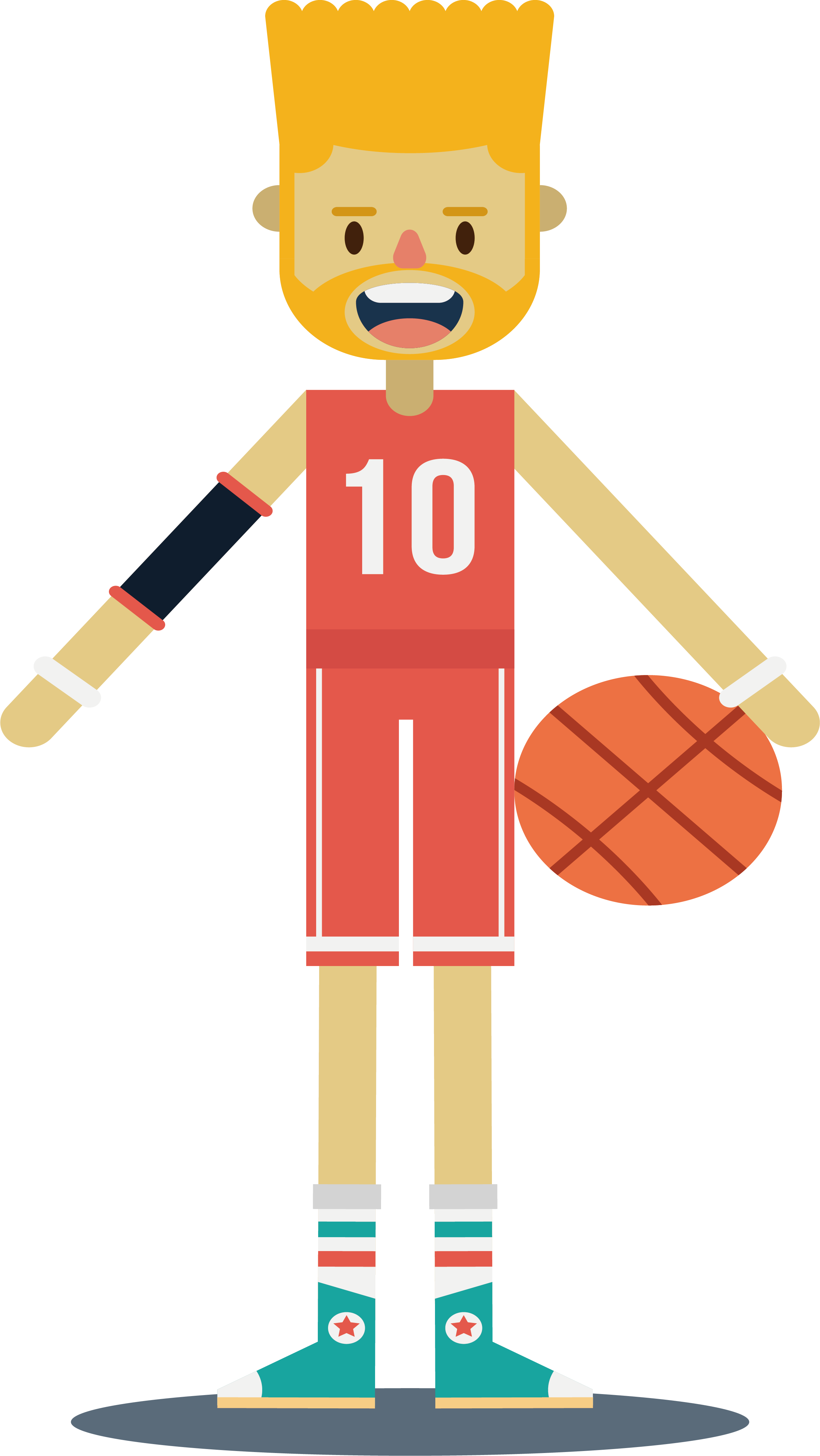 Basketball Player Clipart Number10