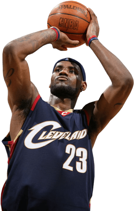Lebron James Shot - Lebron James, HD Png Download PNG with transparent background