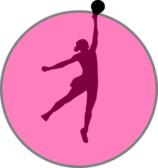 Basketball Silhouette Dunk Graphic PNG with transparent background