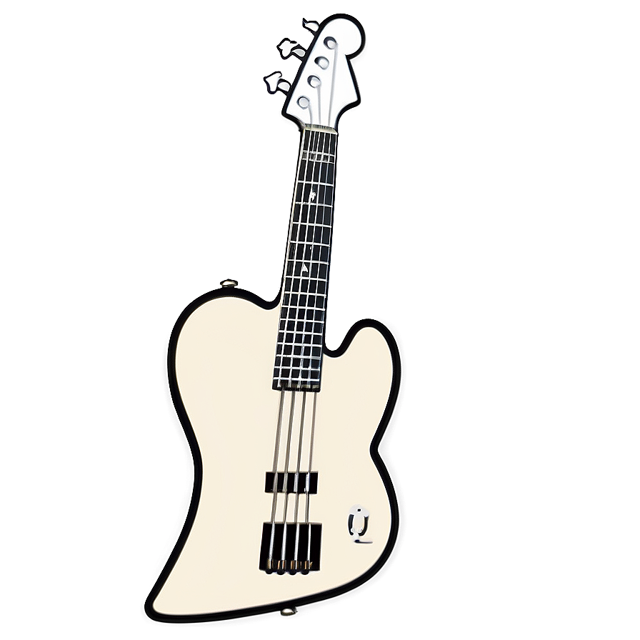 Bass Guitar Silhouette Png Lsa