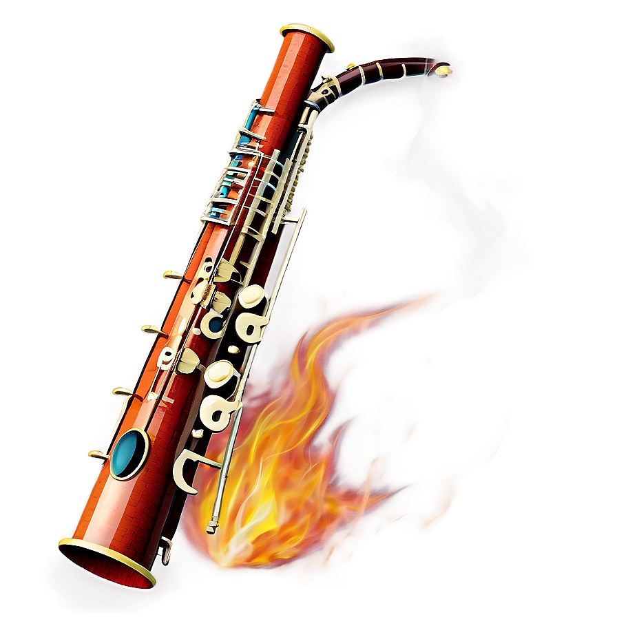 Bassoon In Fire Png 06272024