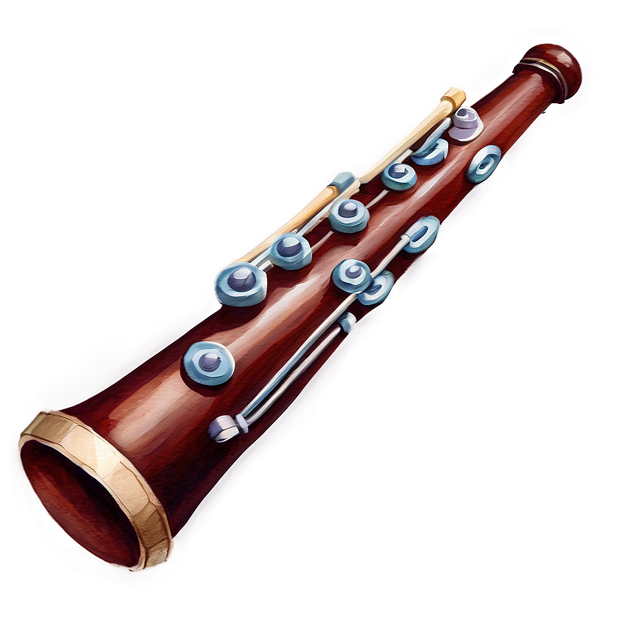 Bassoon Watercolor Png 17